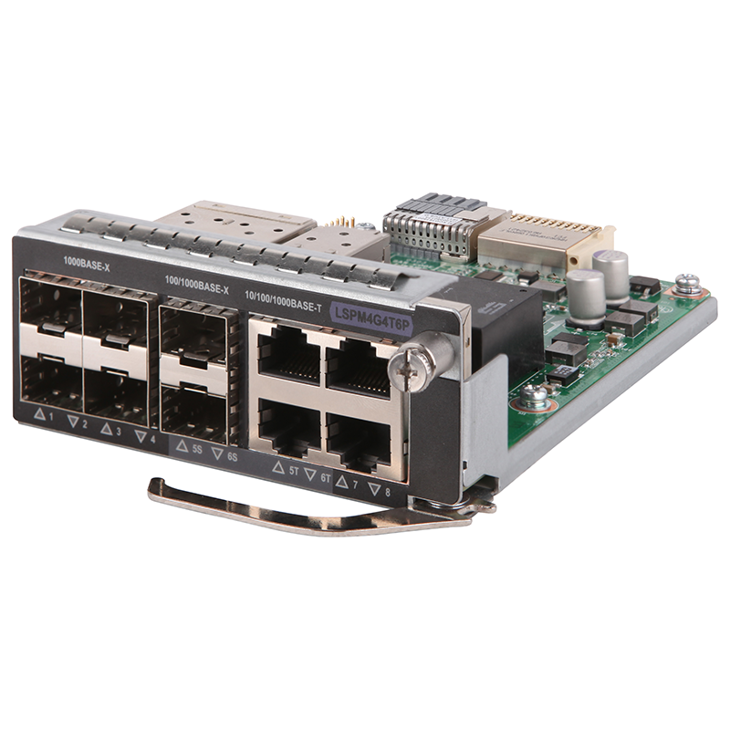 H3C 4端口千兆电口+6端口SFP2*Combo接口模块 LSPM4G4T6P